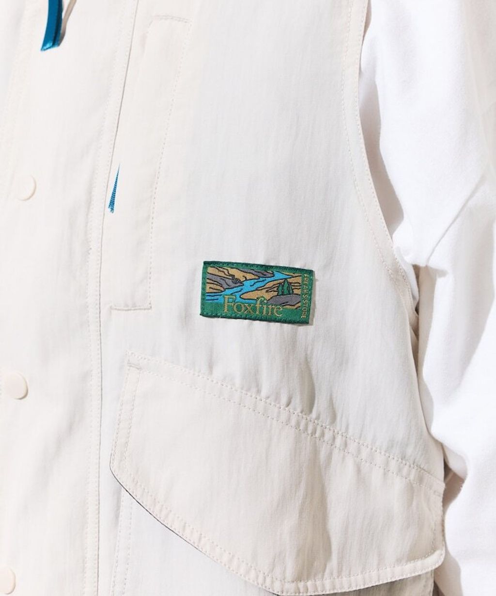 Foxfire × FREAKS STORE New Destination古著感短版多口袋機能釣魚背心(女款)_42