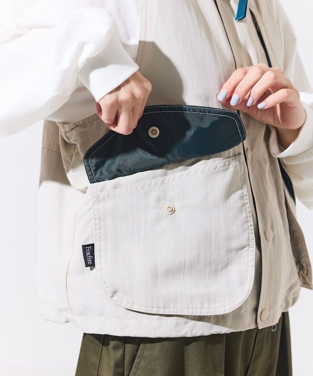 Foxfire × FREAKS STORE New Destination古著感短版多口袋機能釣魚背心(女款)_39
