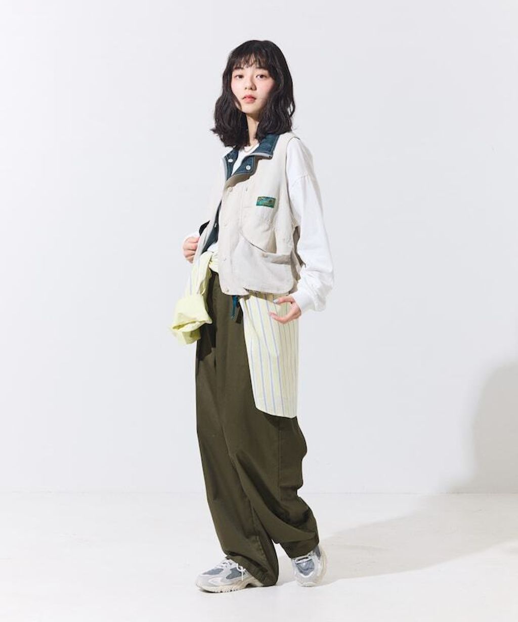 Foxfire × FREAKS STORE New Destination古著感短版多口袋機能釣魚背心(女款)_22