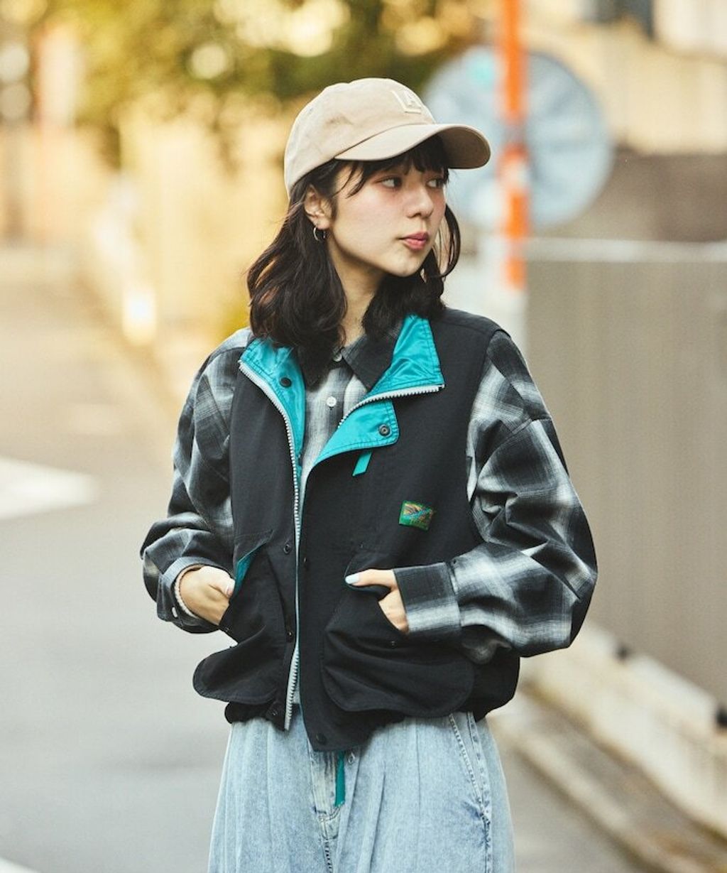 Foxfire × FREAKS STORE New Destination古著感短版多口袋機能釣魚背心(女款)_12