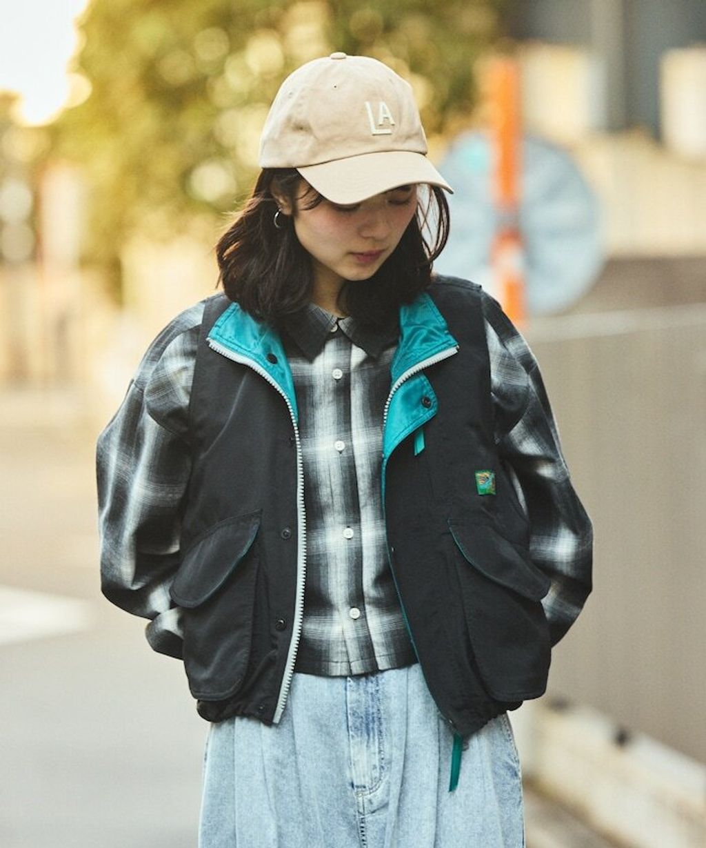 Foxfire × FREAKS STORE New Destination古著感短版多口袋機能釣魚背心(女款)_17