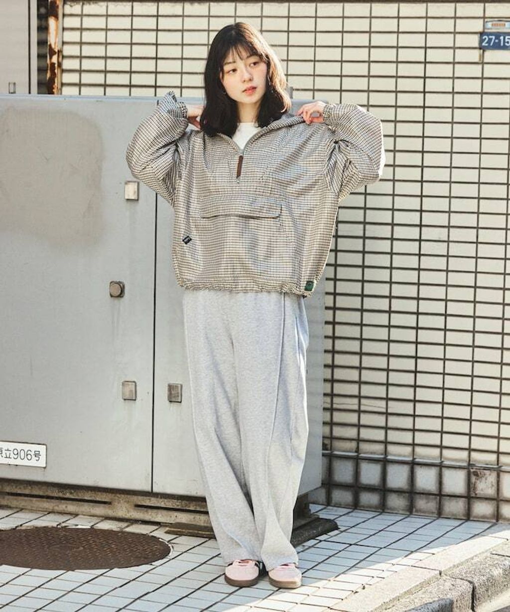 Foxfire × FREAKS STORE New Destination英倫格紋半襟連帽抽繩外套_19