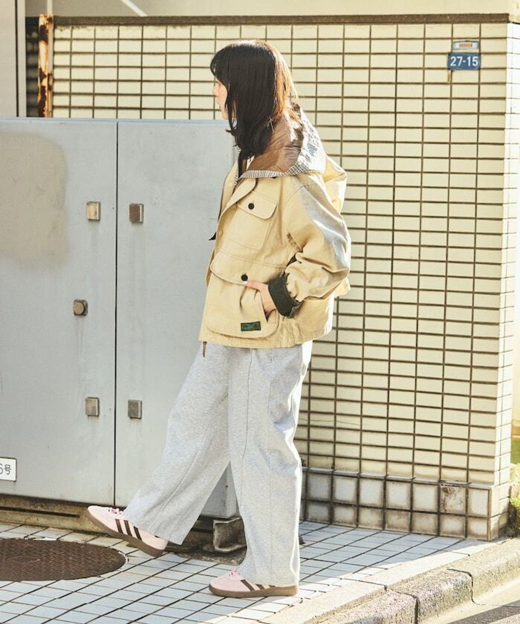 Foxfire × FREAKS STORE New Destination英倫格紋半襟連帽抽繩外套_26