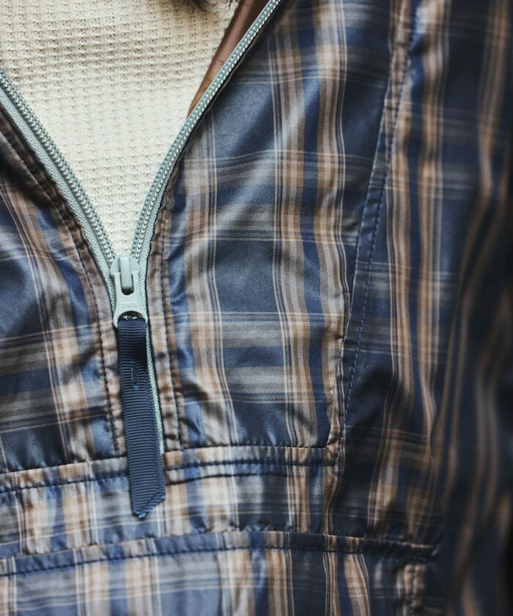 Foxfire × FREAKS STORE New Destination英倫格紋半襟連帽抽繩外套_14