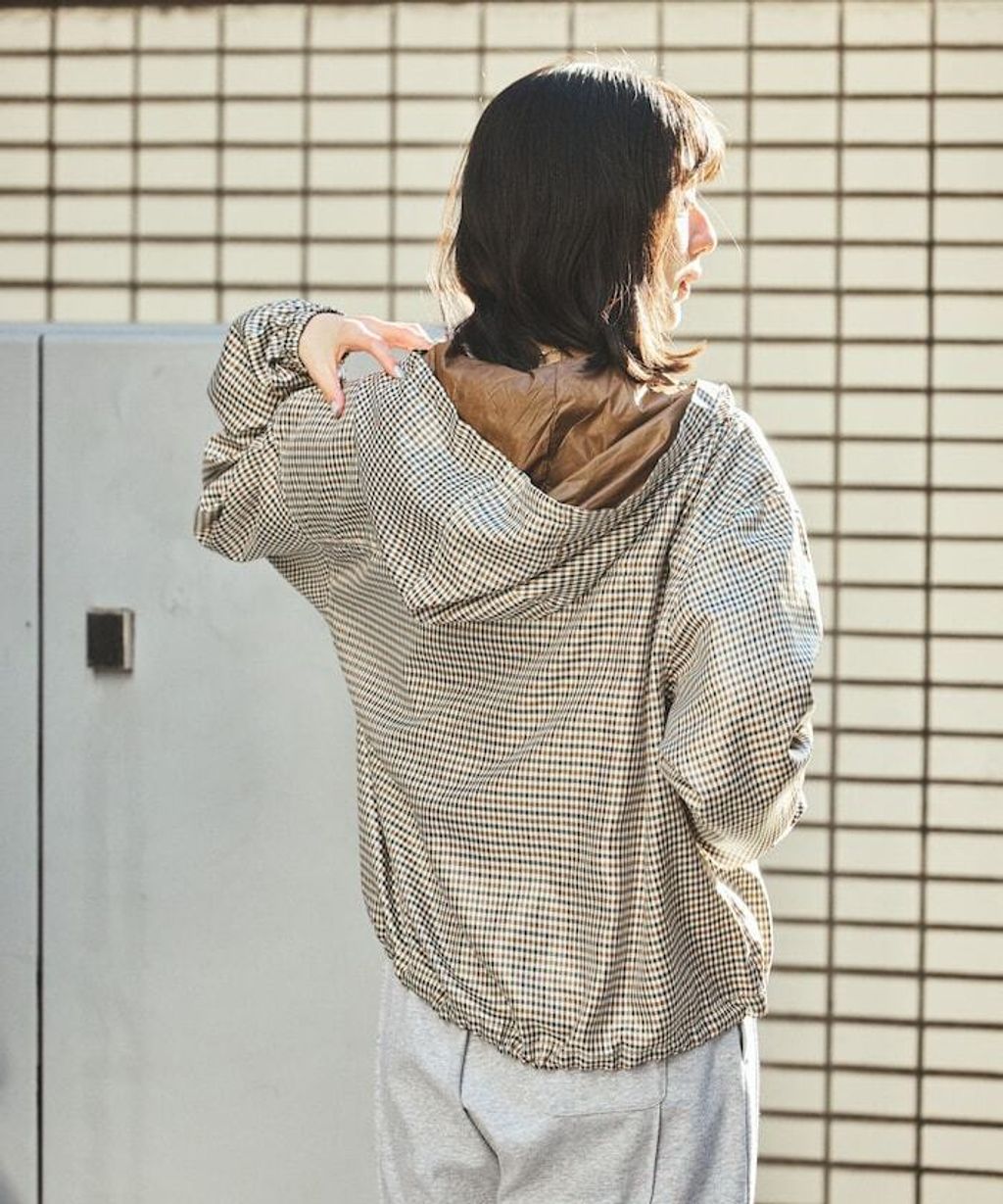 Foxfire × FREAKS STORE New Destination英倫格紋半襟連帽抽繩外套_22