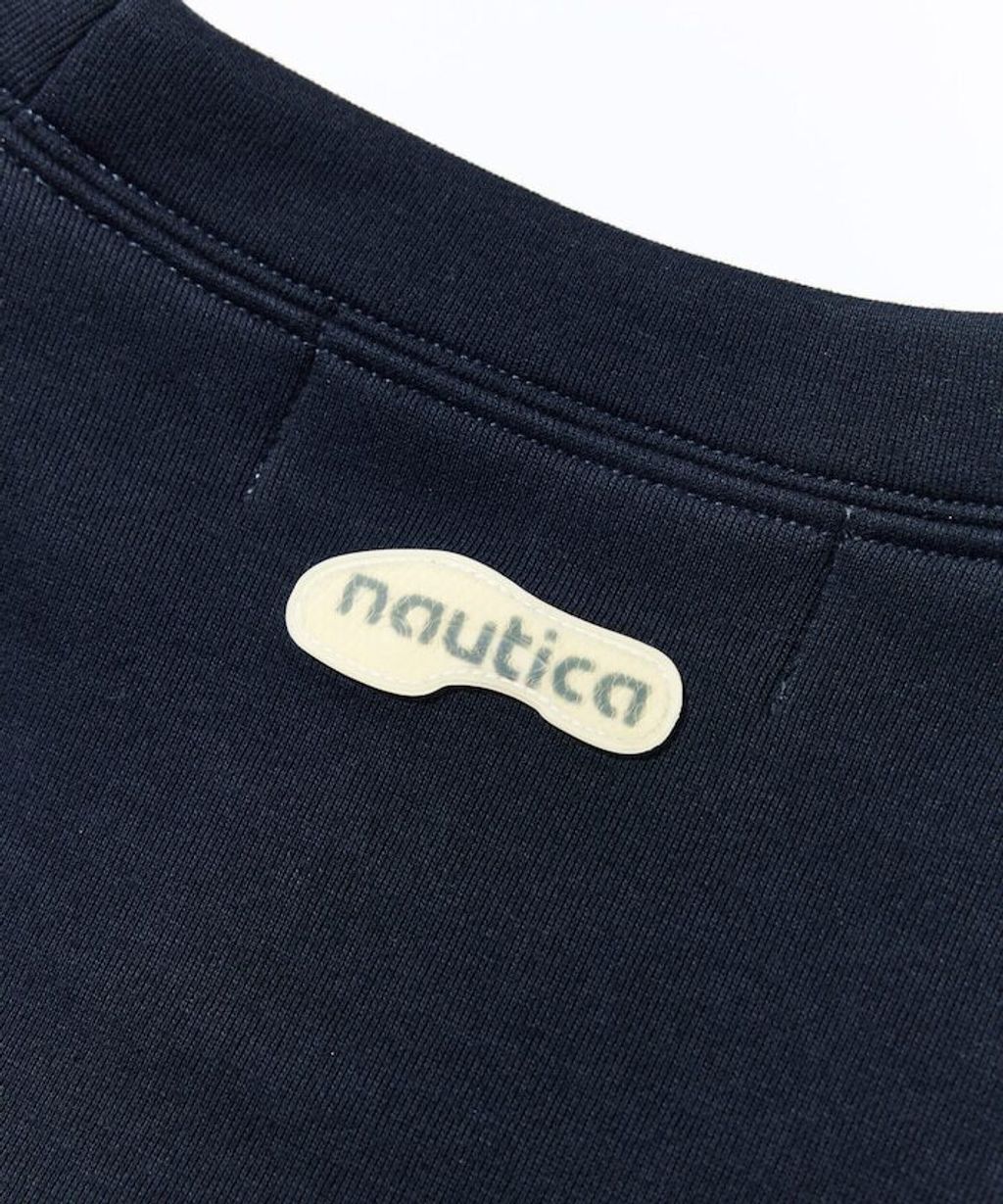 Reebok × NAUTICA 立體拼接Arch Logo太空棉大學T_26
