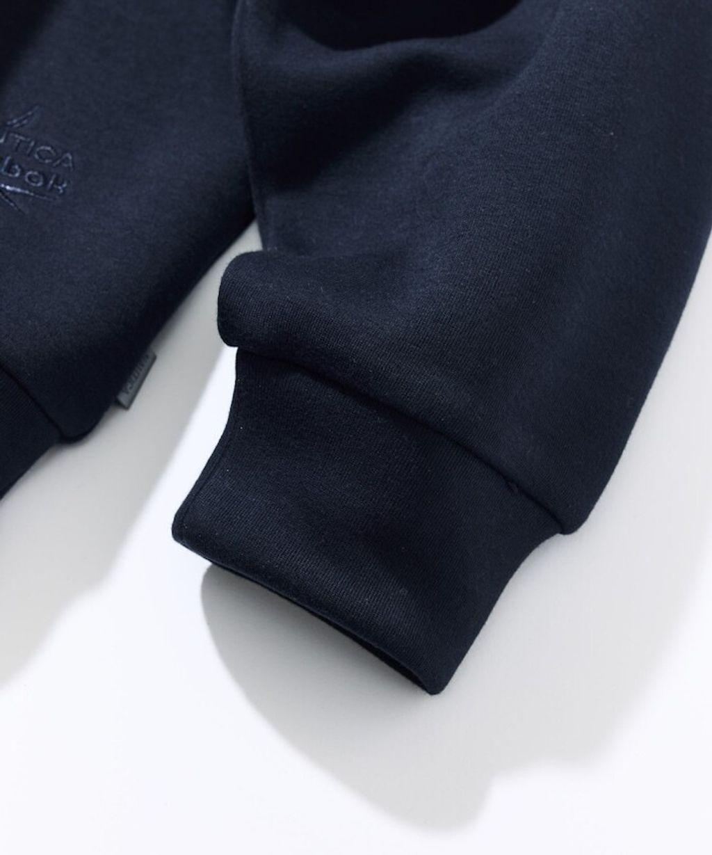 Reebok × NAUTICA 立體拼接Arch Logo太空棉大學T_21