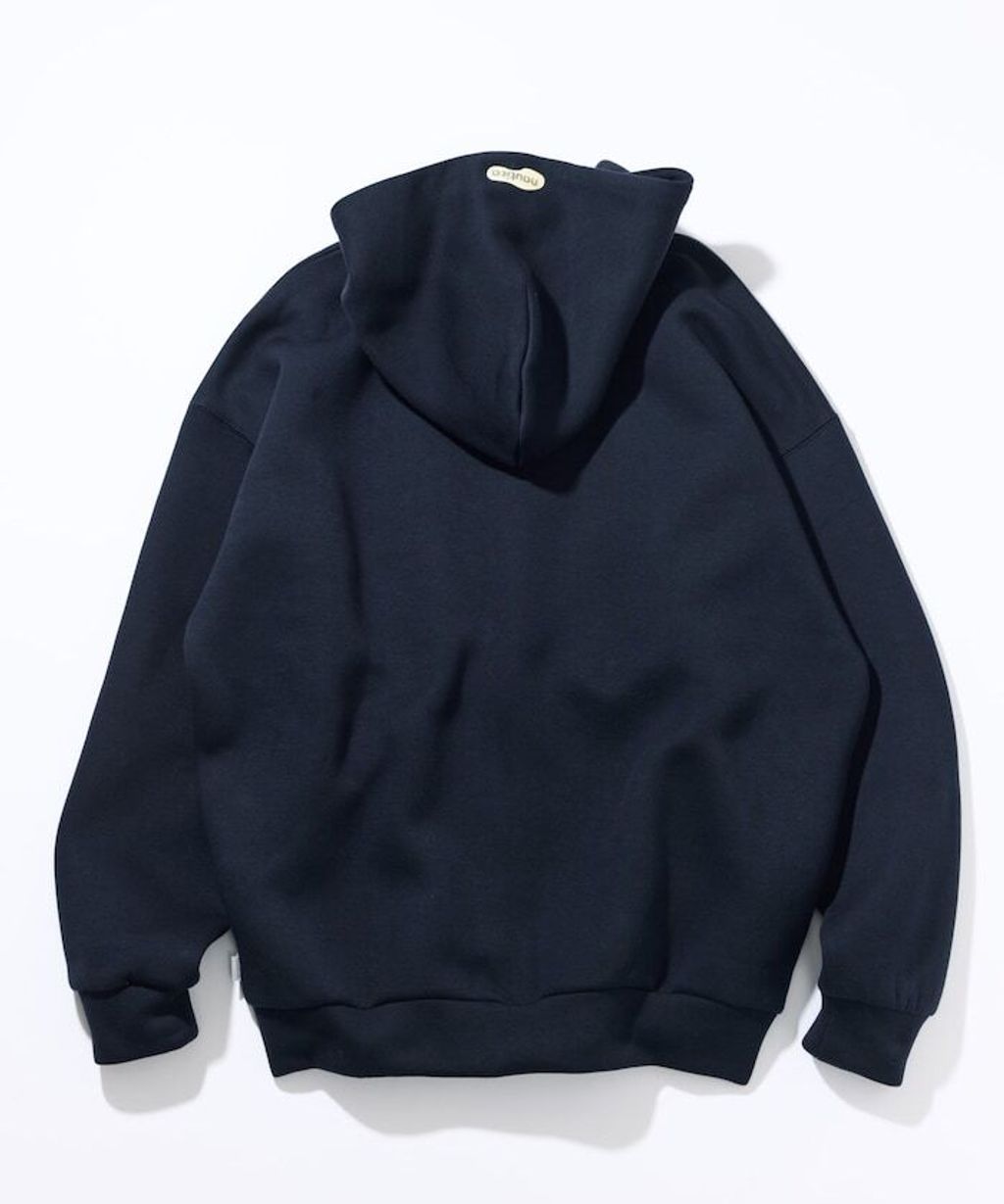 Reebok × NAUTICA 立體拼接Arch Logo太空棉雙拉鍊連帽外套_33