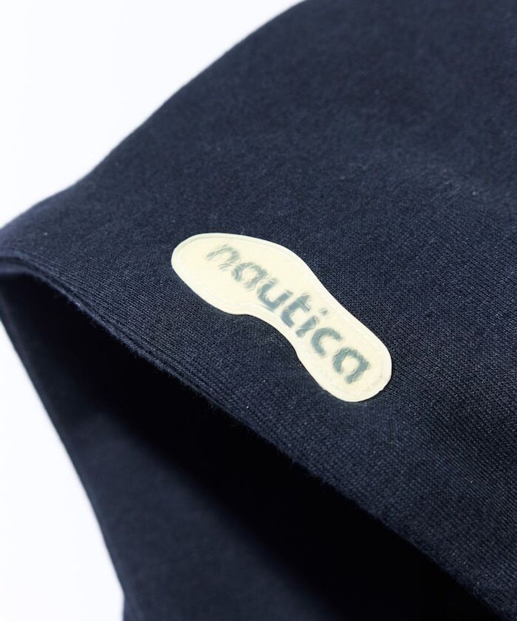 Reebok × NAUTICA 立體拼接Arch Logo太空棉雙拉鍊連帽外套_22