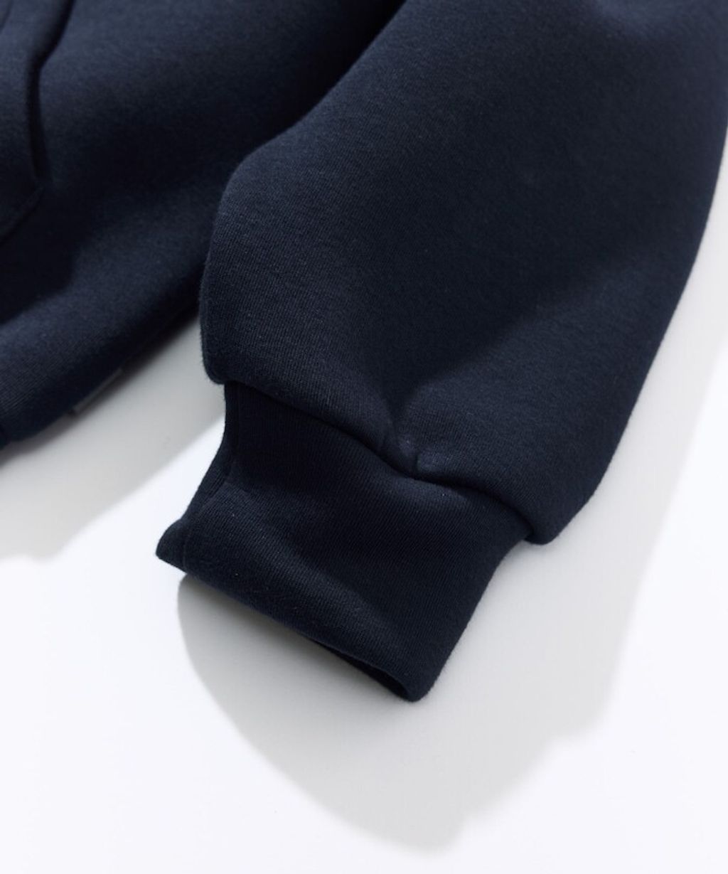 Reebok × NAUTICA 立體拼接Arch Logo太空棉雙拉鍊連帽外套_30