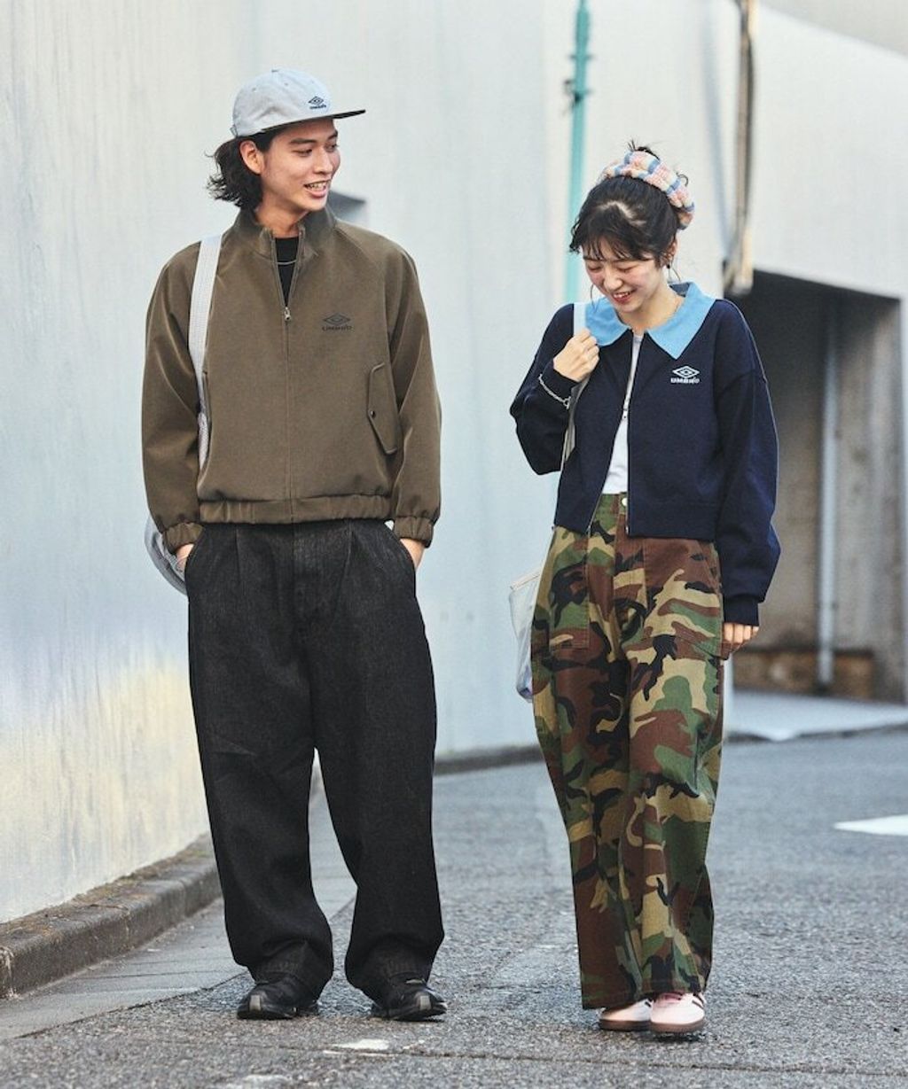 UMBRO × FREAKS STORE 刺繡短版修身雙拉鍊POLO領外套_4