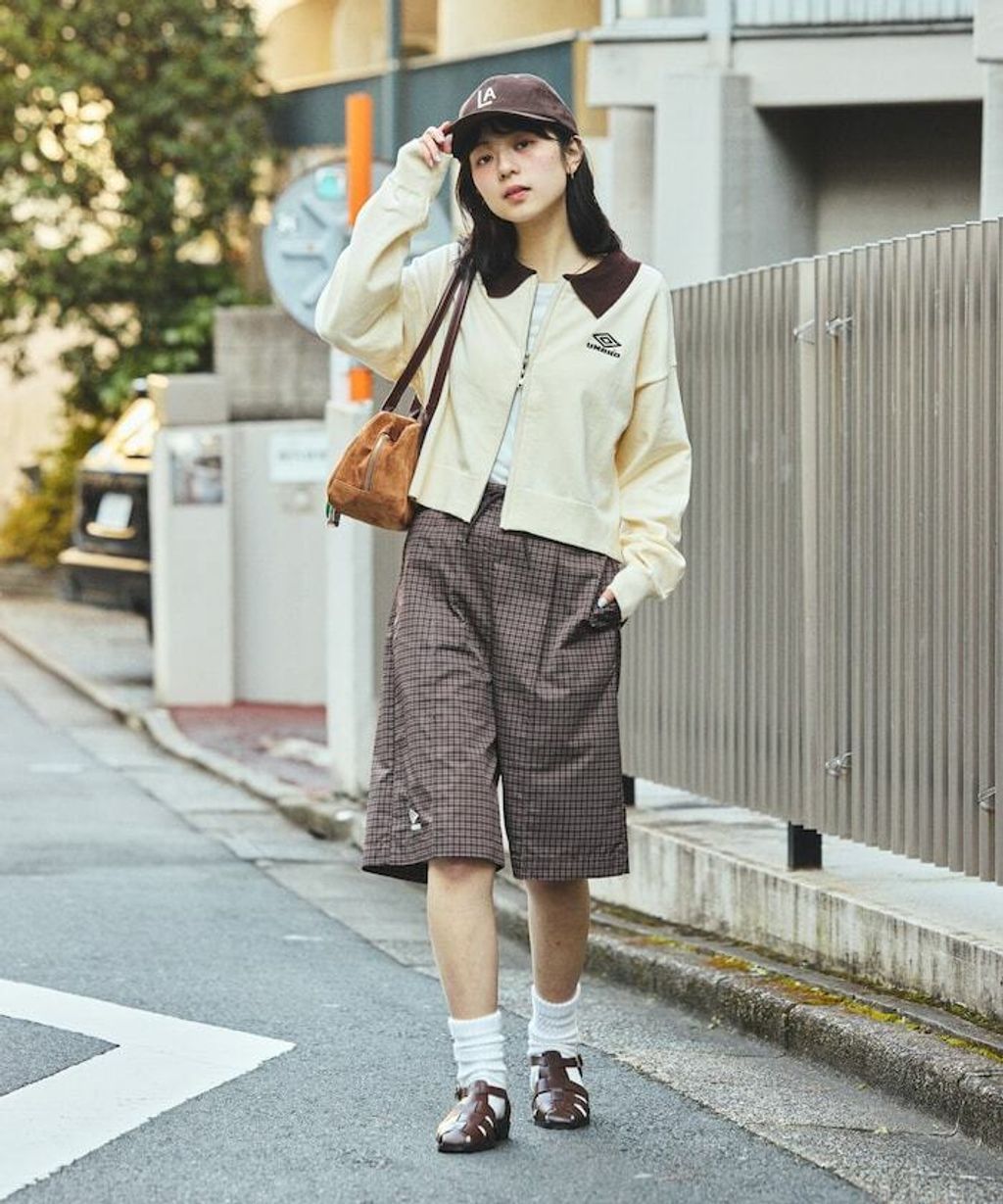 UMBRO × FREAKS STORE 刺繡短版修身雙拉鍊POLO領外套_22