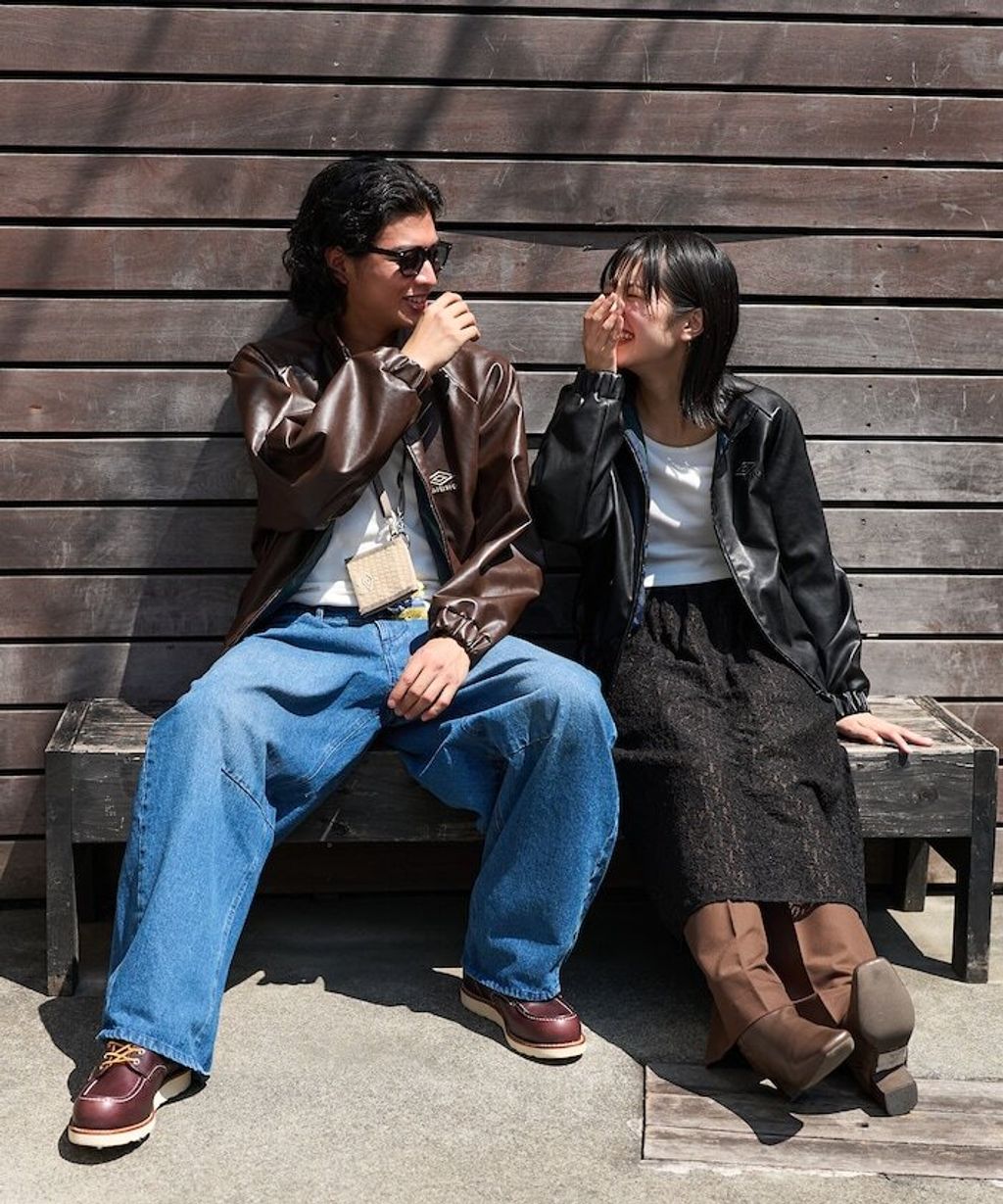 UMBRO × FREAKS STORE 立領質感皮革夾克_15