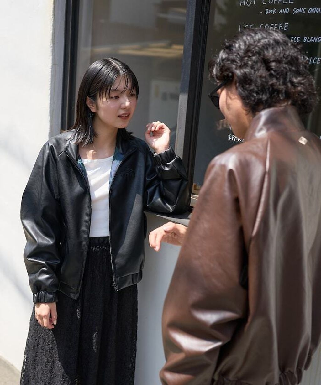 UMBRO × FREAKS STORE 立領質感皮革夾克_21