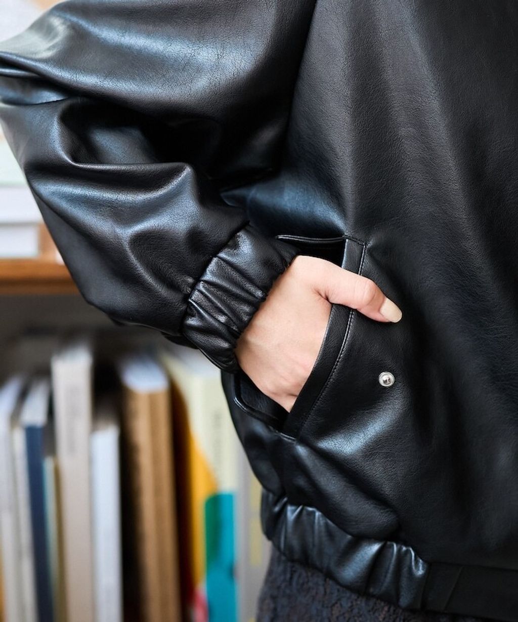 UMBRO × FREAKS STORE 立領質感皮革夾克_28