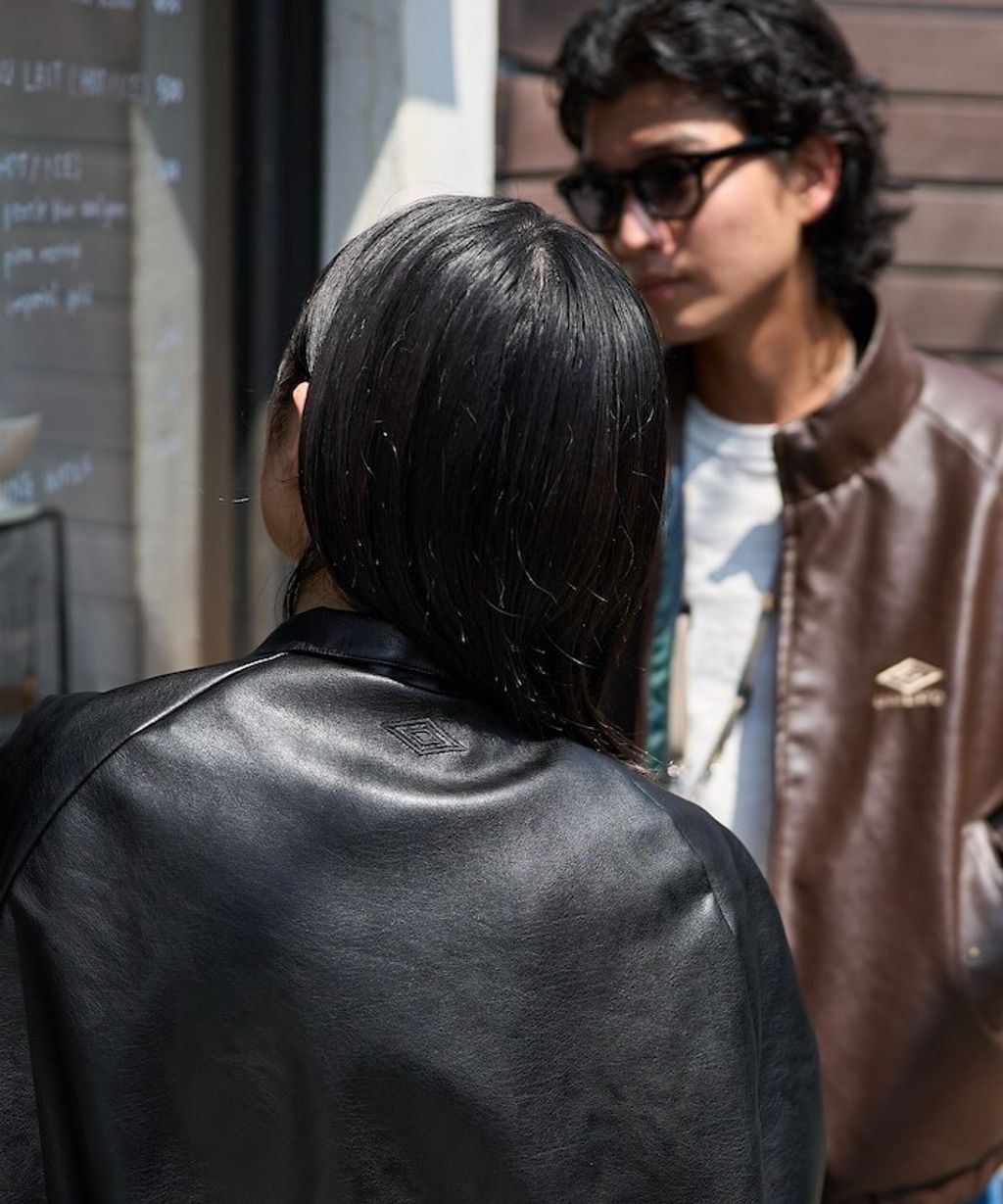 UMBRO × FREAKS STORE 立領質感皮革夾克_18