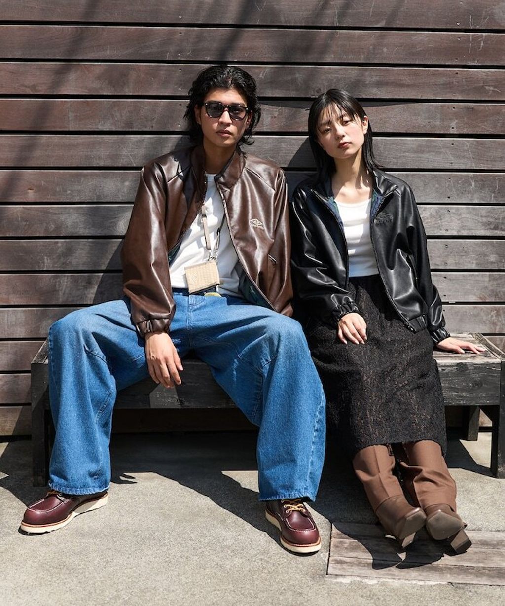 UMBRO × FREAKS STORE 立領質感皮革夾克_12