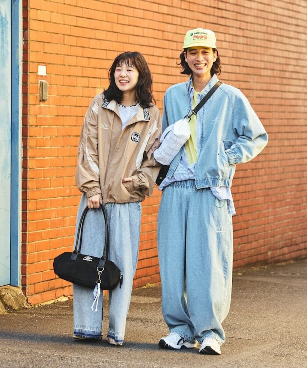 UMBRO × FREAKS STORE 刺繡Logo立領水染丹寧外套(男款)_7