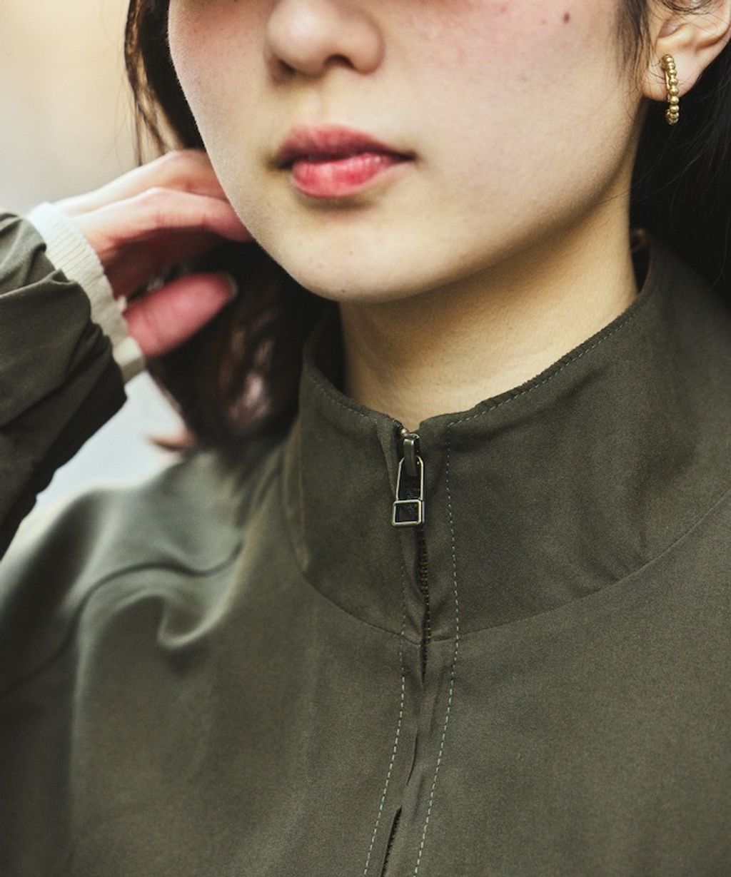 UMBRO × FREAKS STORE 短版修身刺繡Logo立領夾克_21