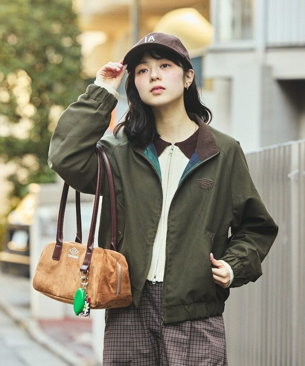 UMBRO × FREAKS STORE 短版修身刺繡Logo立領夾克_10