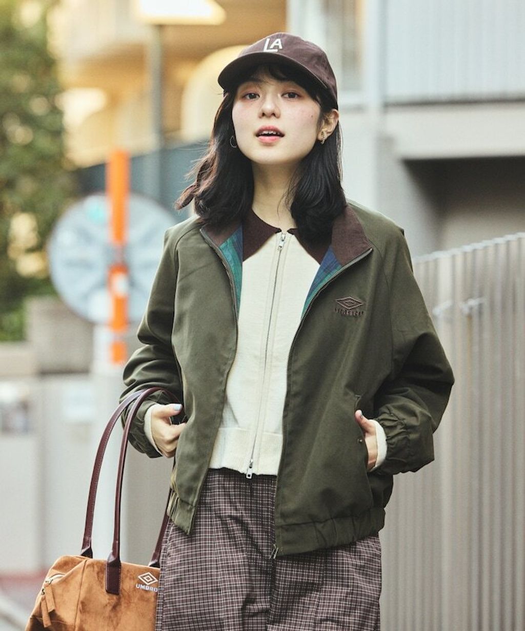 UMBRO × FREAKS STORE 短版修身刺繡Logo立領夾克_12