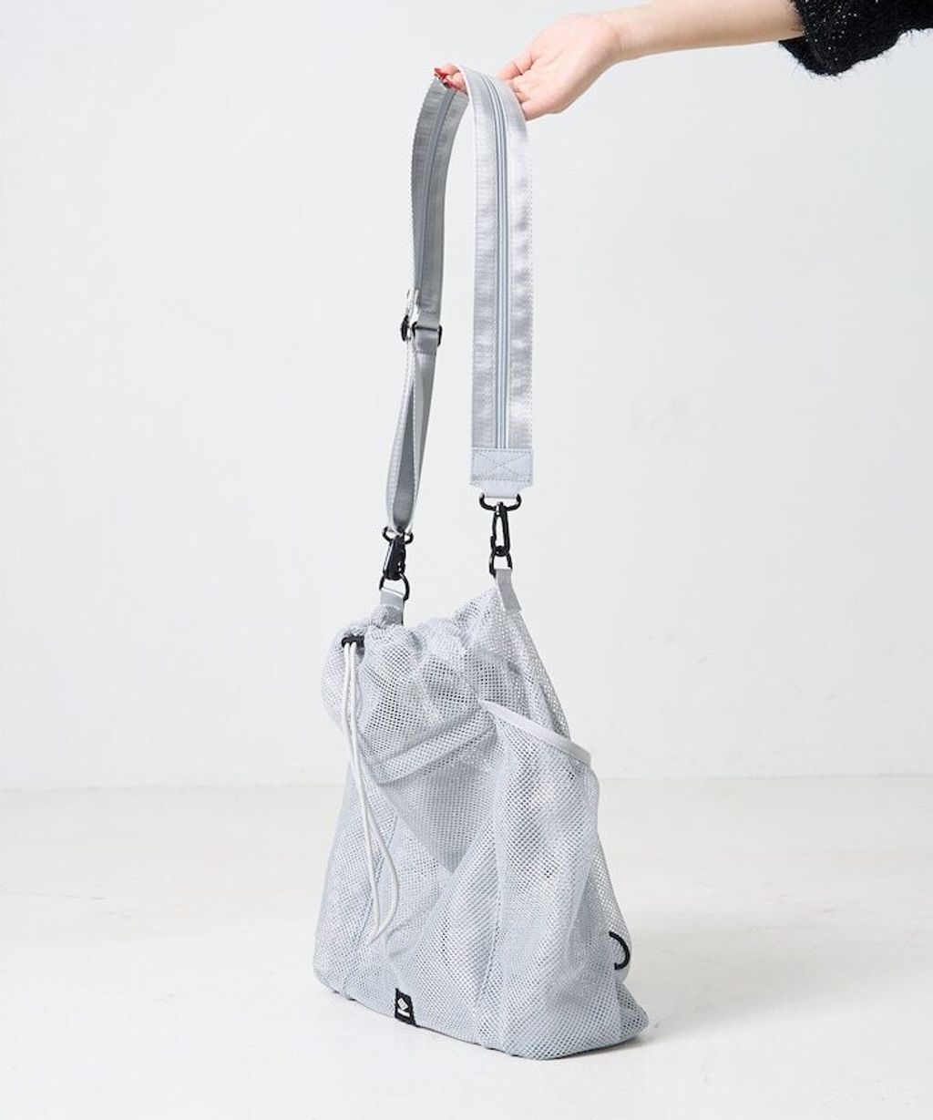 UMBRO × FREAKS STORE 輕量機能多功能三用網眼抽繩包_20