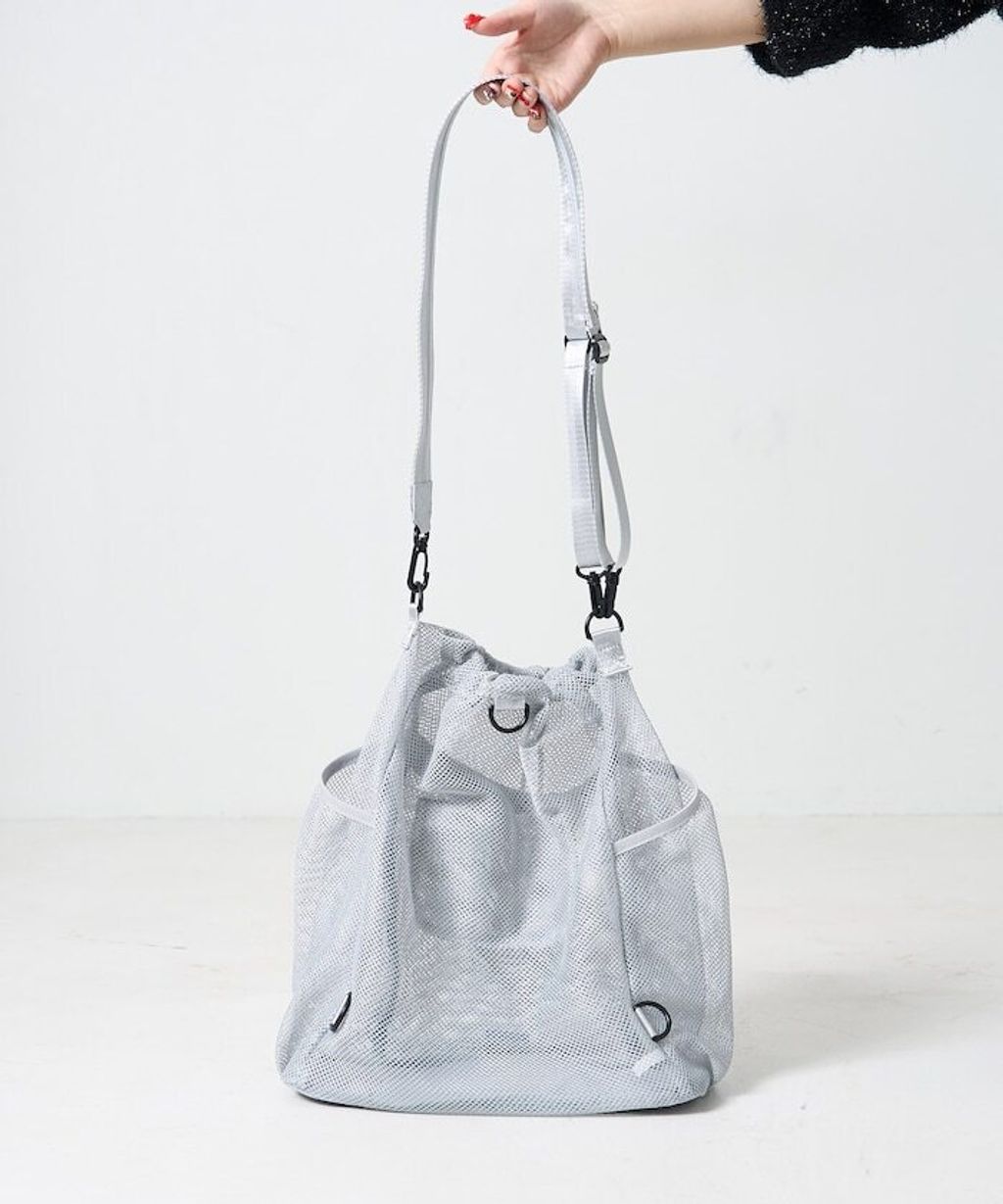 UMBRO × FREAKS STORE 輕量機能多功能三用網眼抽繩包_21