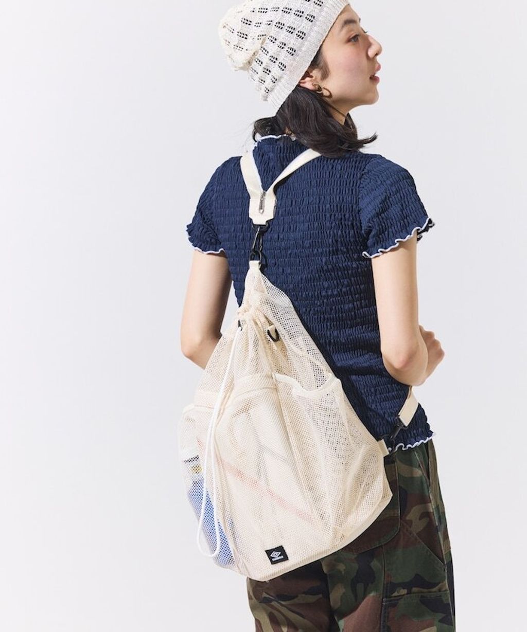 UMBRO × FREAKS STORE 輕量機能多功能三用網眼抽繩包_15