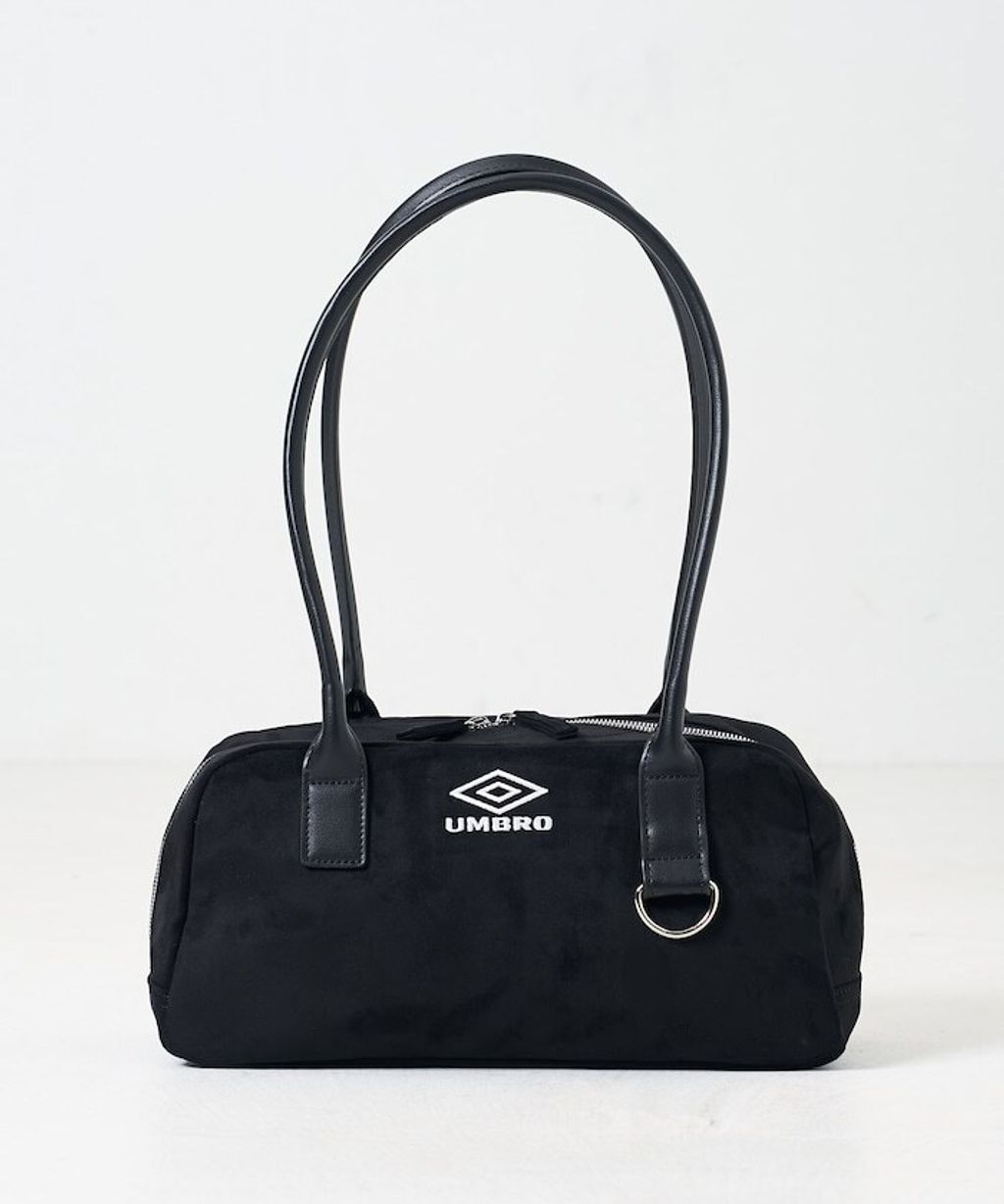 UMBRO × FREAKS STORE 刺繡Logo麂皮感波士頓包_15