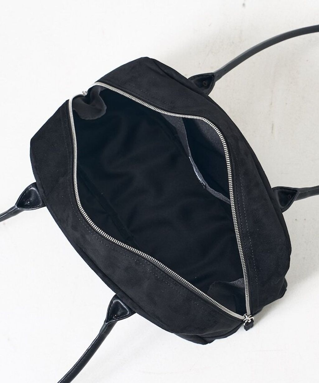 UMBRO × FREAKS STORE 刺繡Logo麂皮感波士頓包_23