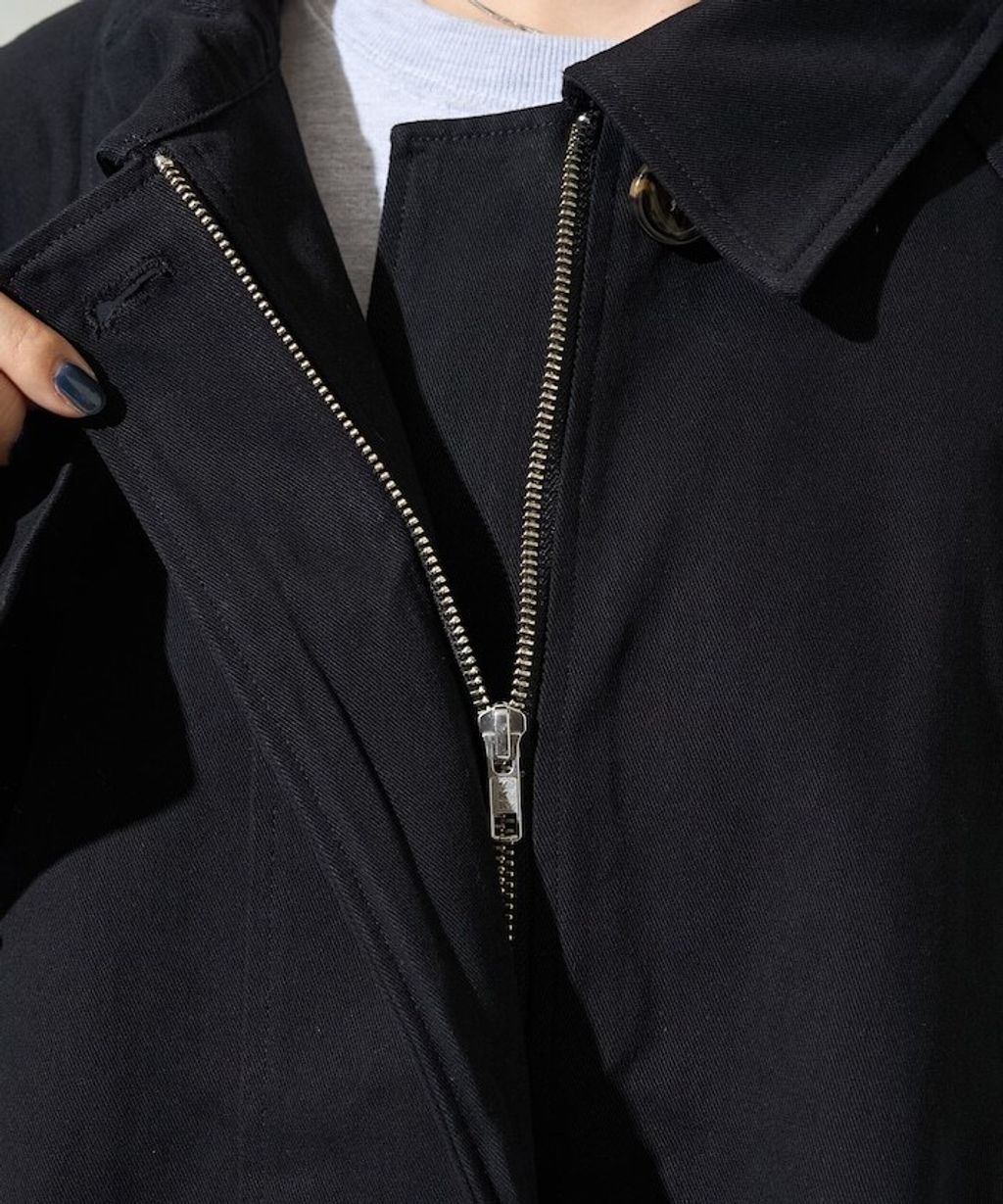 FREAKS STORE 短版傘擺廓型風衣_47