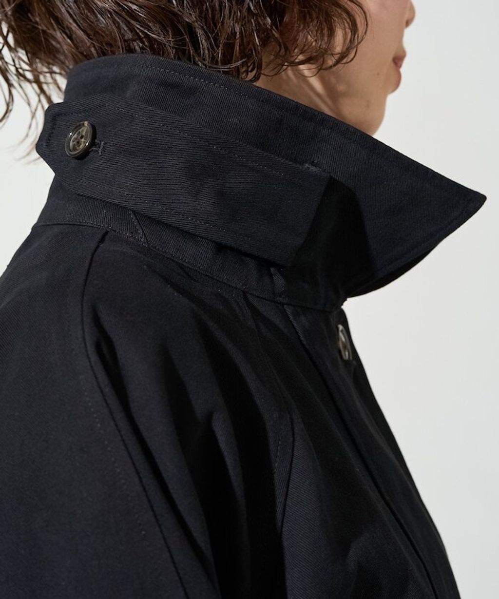 FREAKS STORE 短版傘擺廓型風衣_44