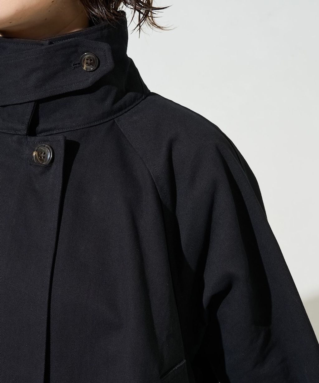 FREAKS STORE 短版傘擺廓型風衣_38