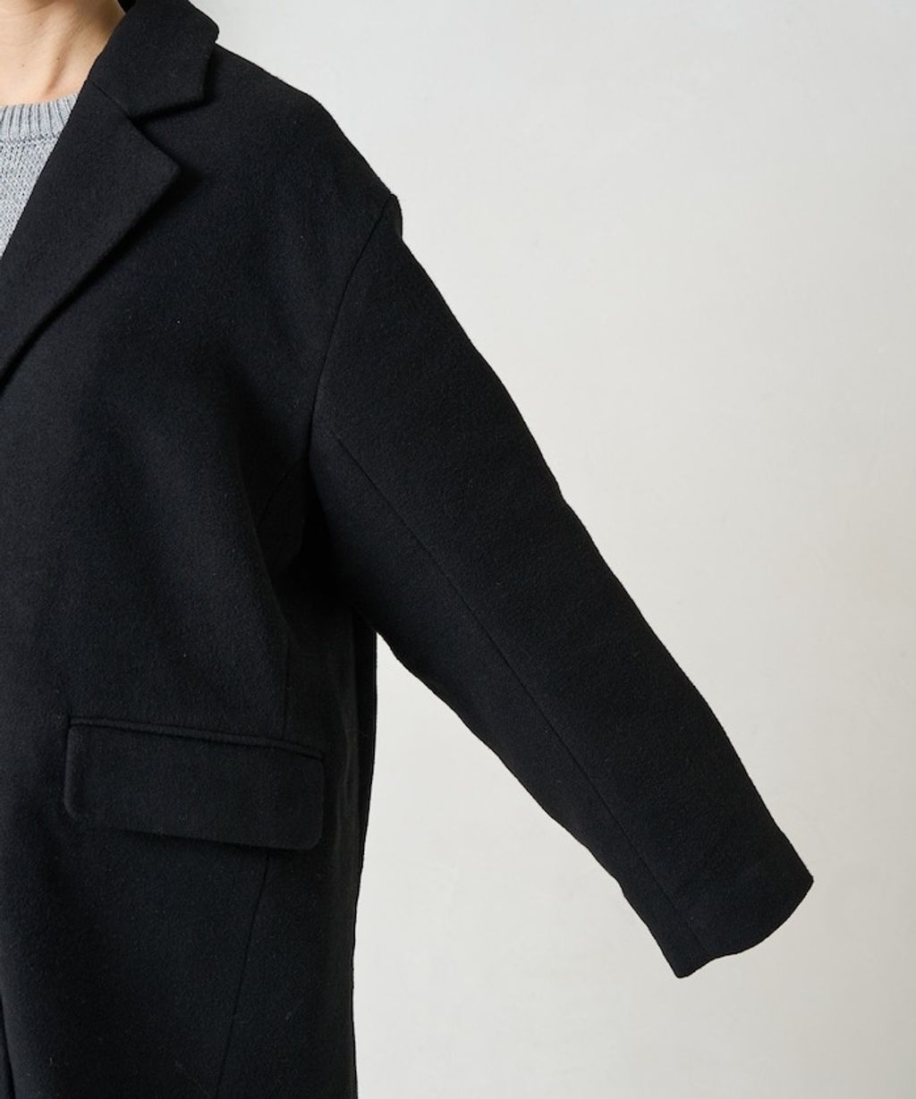 FREAKS STORE Melton質感雙面織休閒西裝大衣_47