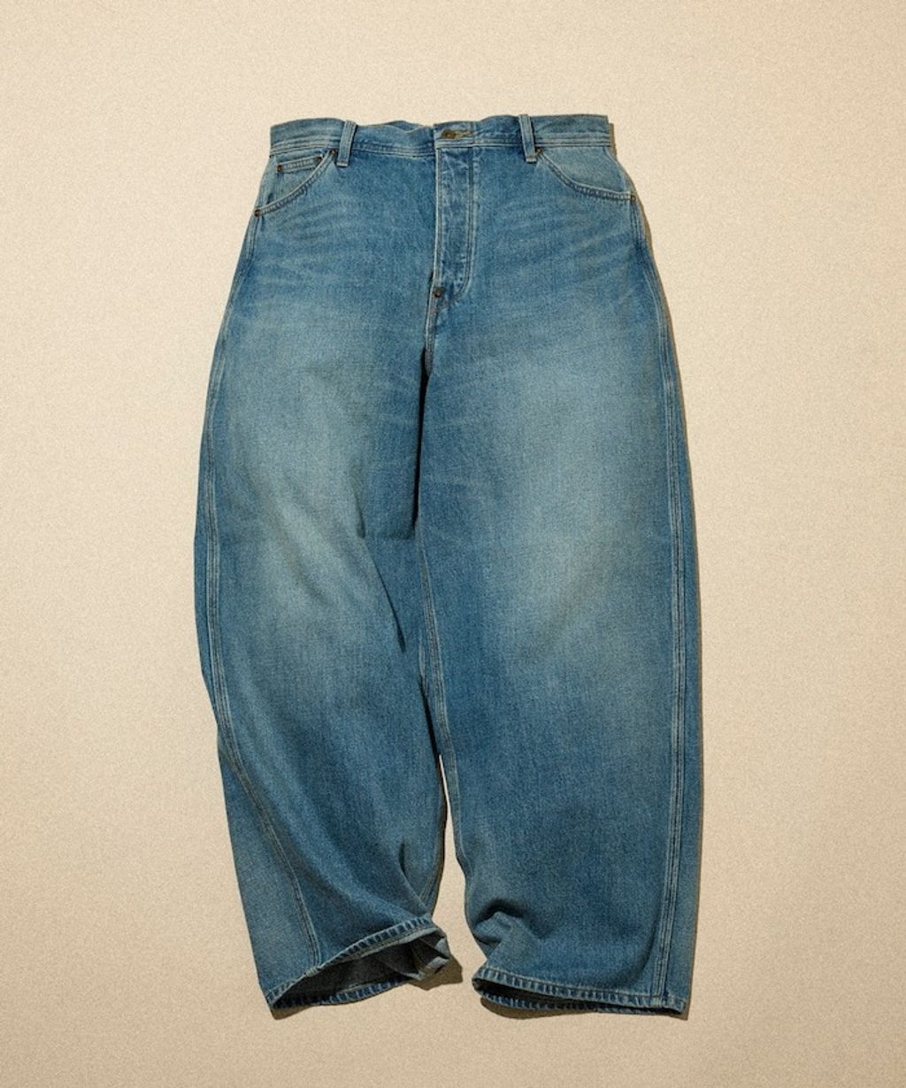 LEE × FREAKS STORE 12.7oz右綾丹寧卡波褲_18