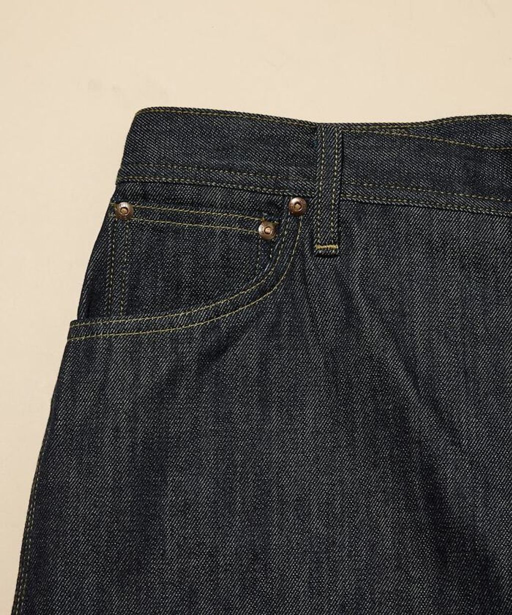 LEE × FREAKS STORE 12.7oz右綾丹寧卡波褲_7