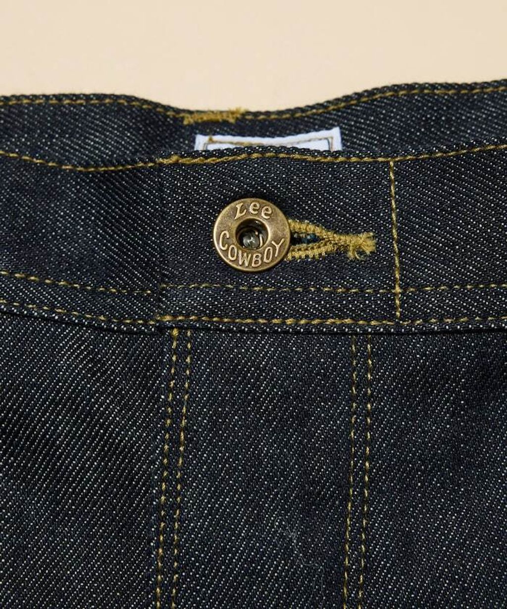 LEE × FREAKS STORE 12.7oz右綾丹寧卡波褲_8