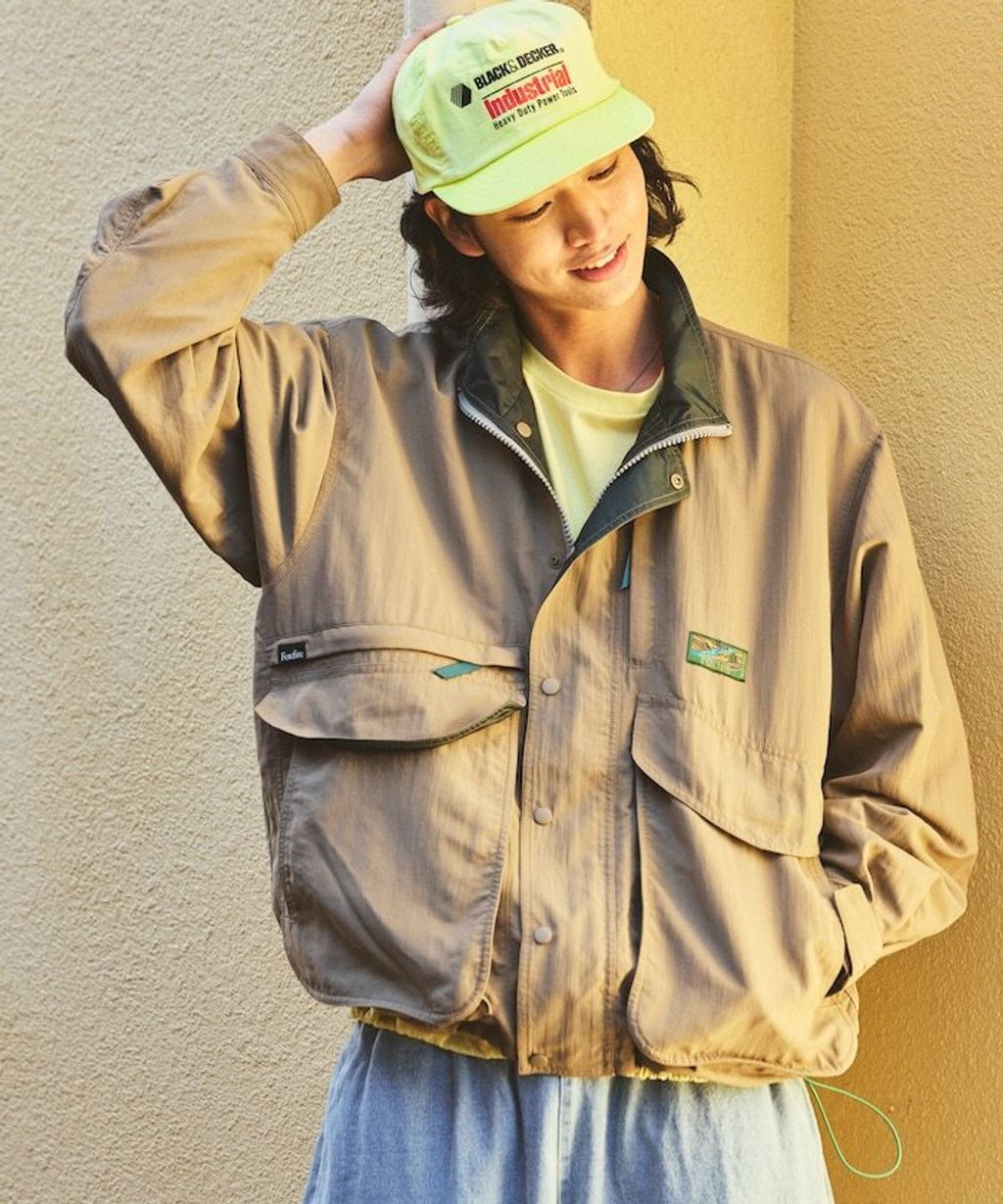 Foxfire × FREAKS STORE 雙拉鍊復古風機能尼龍外套(男女同款)_3