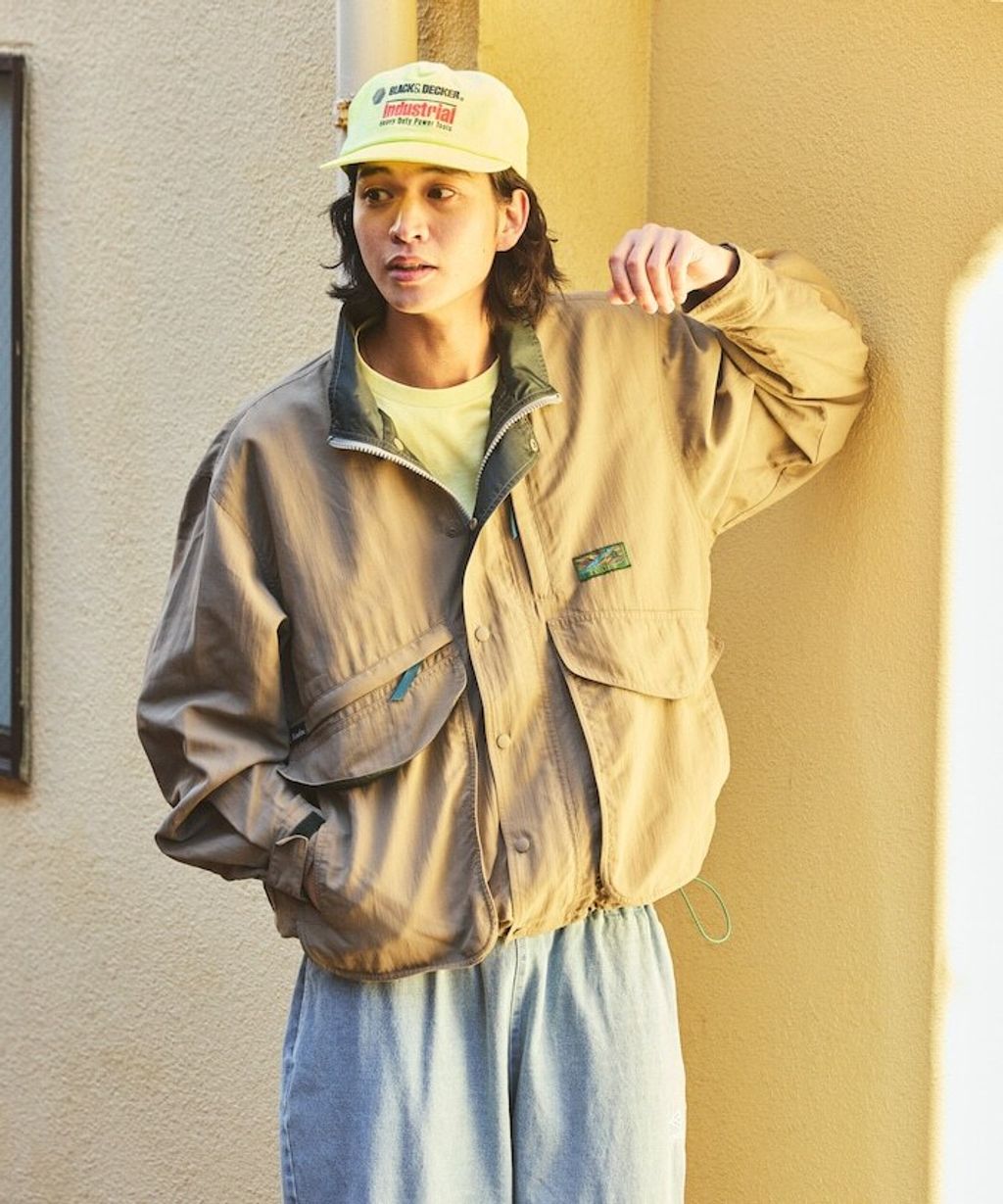 Foxfire × FREAKS STORE 雙拉鍊復古風機能尼龍外套(男女同款)_45