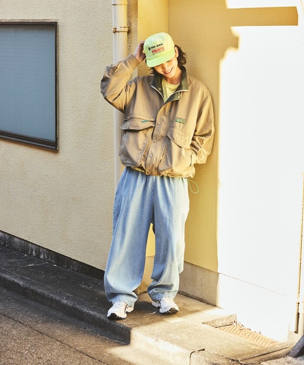 Foxfire × FREAKS STORE 雙拉鍊復古風機能尼龍外套(男女同款)_42