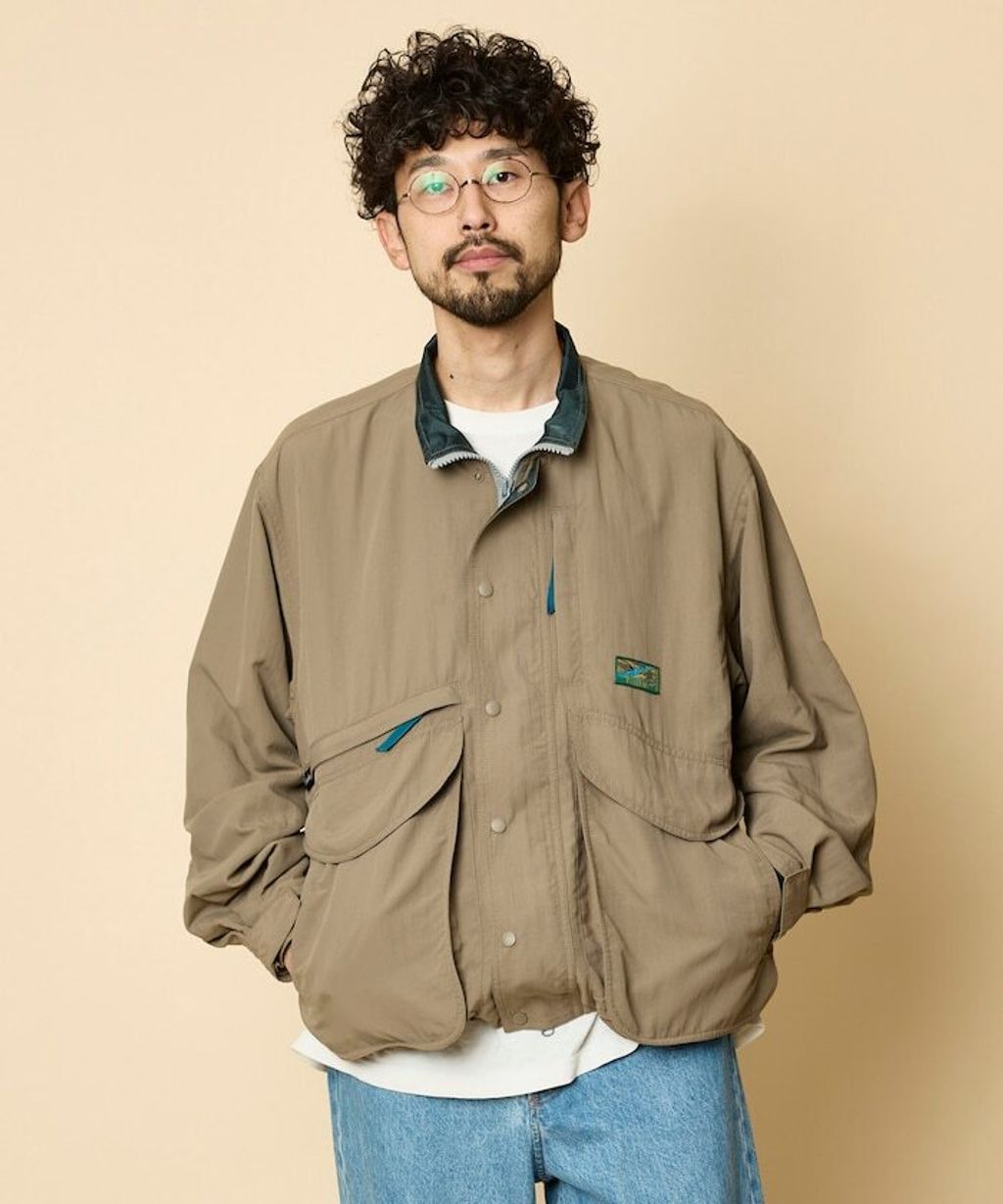 Foxfire × FREAKS STORE 雙拉鍊復古風機能尼龍外套(男女同款)_35