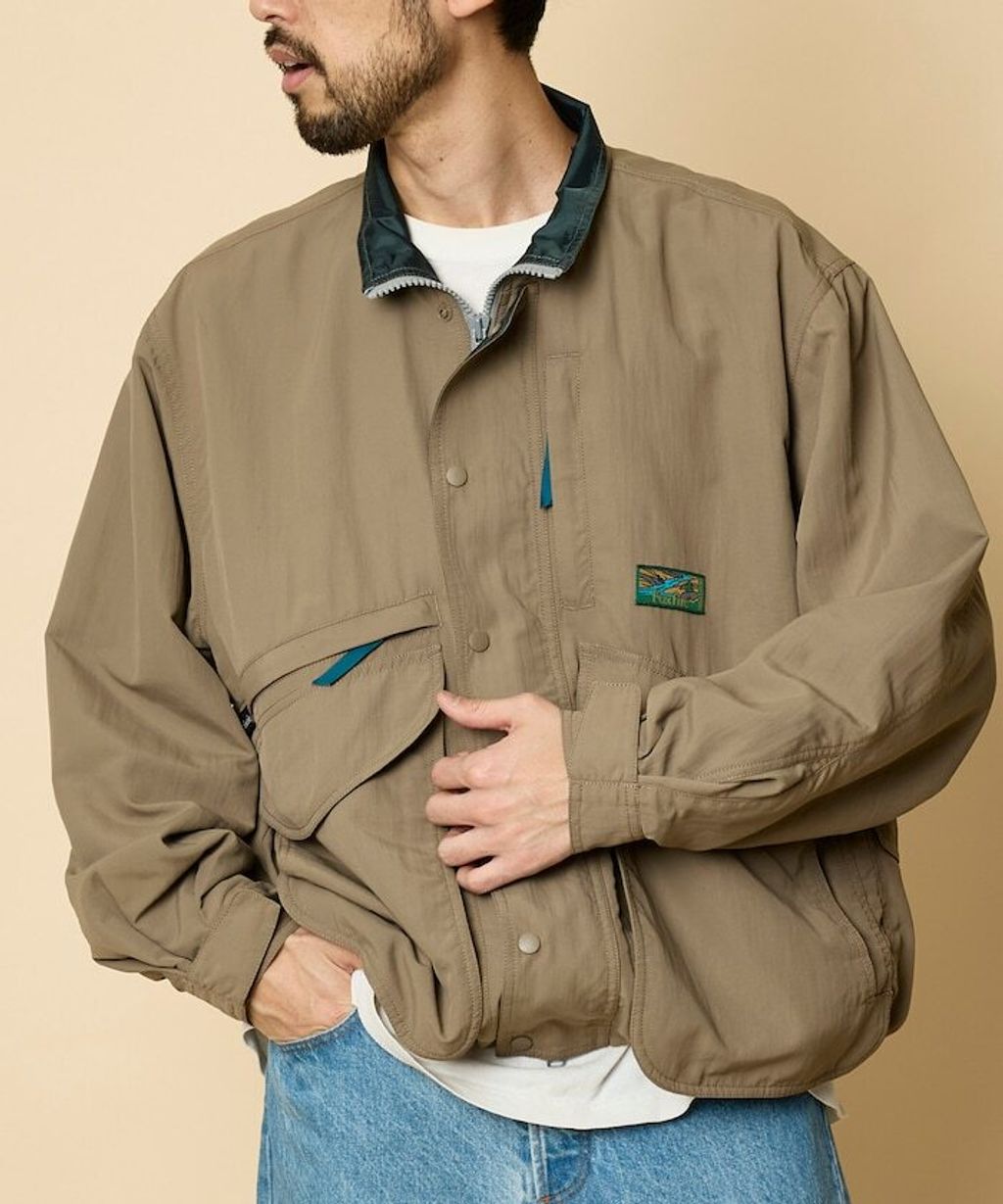 Foxfire × FREAKS STORE 雙拉鍊復古風機能尼龍外套(男女同款)_39