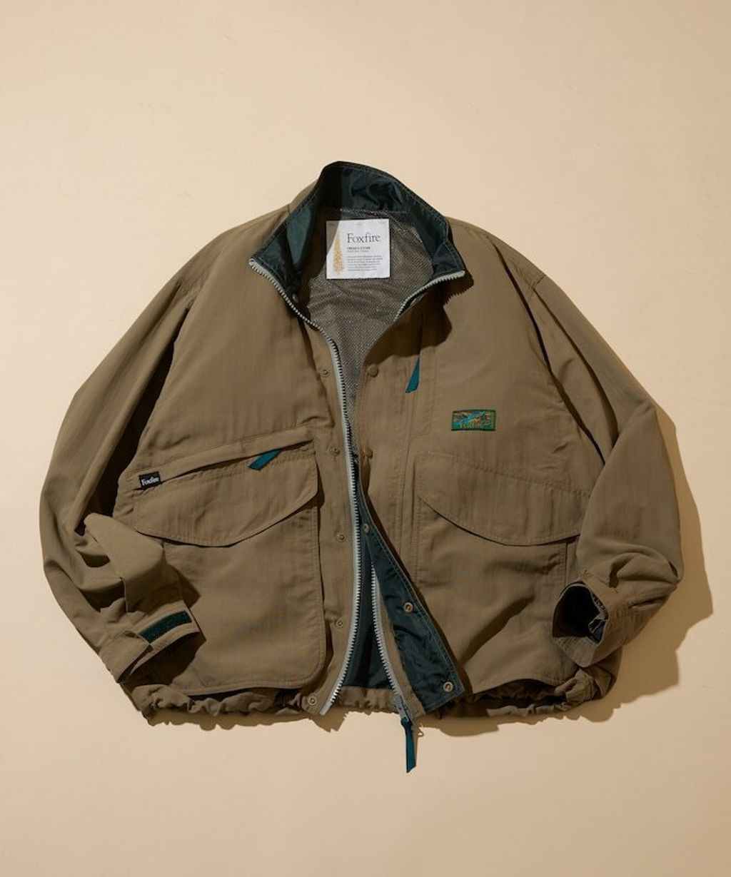 Foxfire × FREAKS STORE 雙拉鍊復古風機能尼龍外套(男女同款)_30