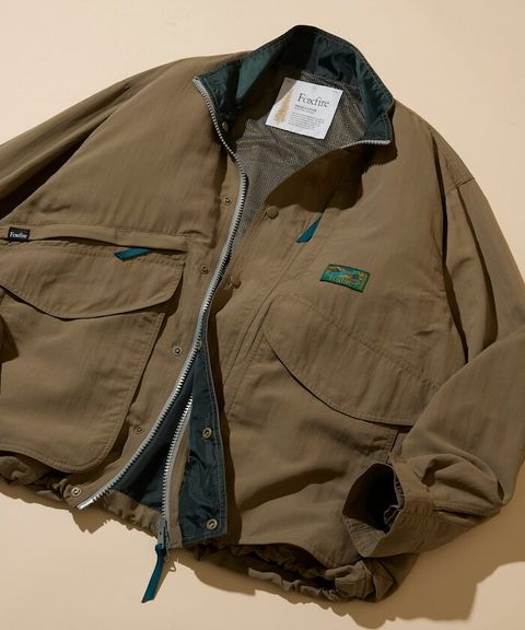 Foxfire × FREAKS STORE 雙拉鍊復古風機能尼龍外套(男女同款)_31