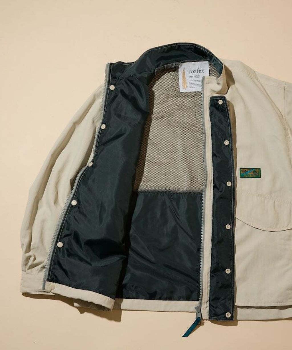 Foxfire × FREAKS STORE 雙拉鍊復古風機能尼龍外套(男女同款)_19