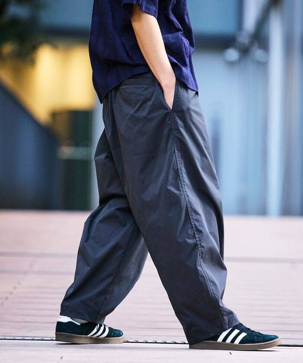 FREAKS STORE Easy Care Fabric 寬版速乾抗UV機能休閒褲_64