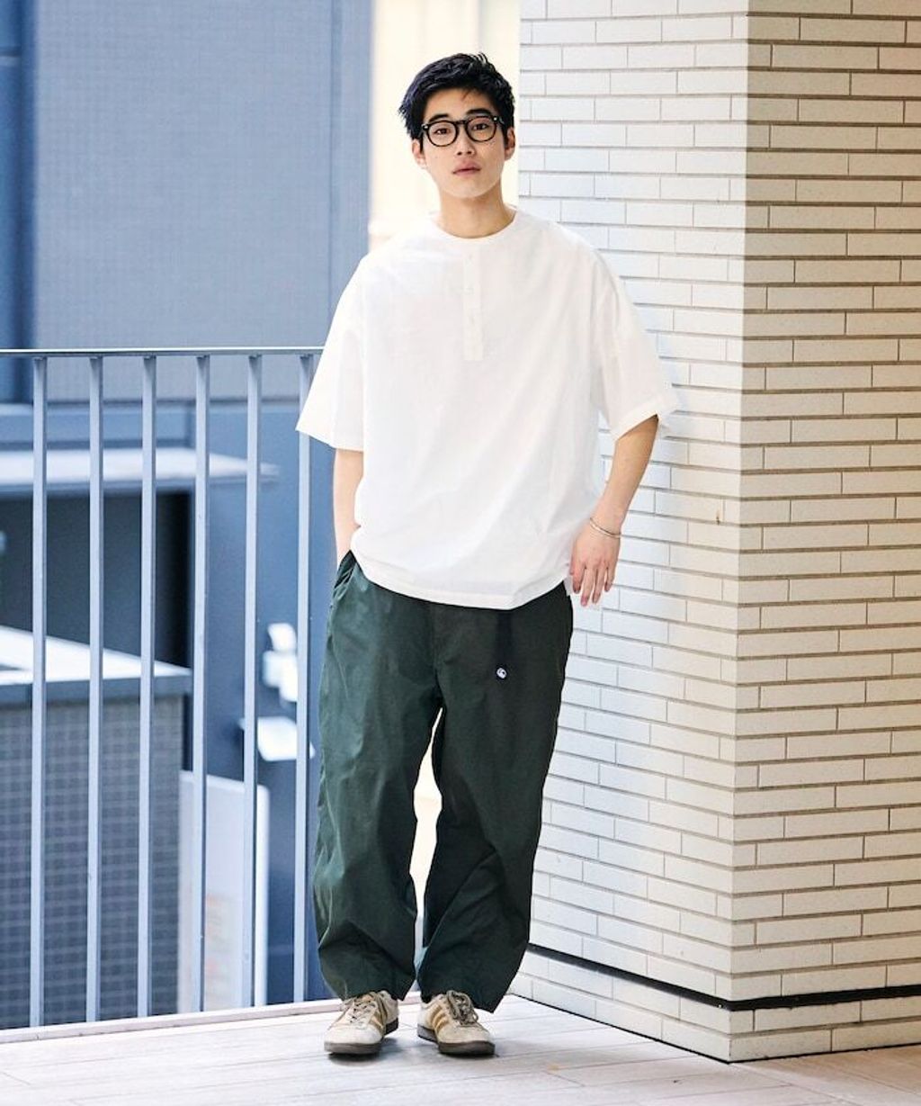 FREAKS STORE Easy Care Fabric 寬版速乾抗UV機能休閒褲_42