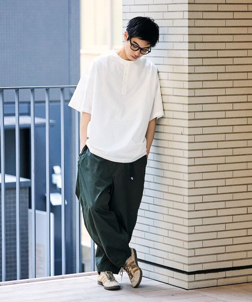 FREAKS STORE Easy Care Fabric 寬版速乾抗UV機能休閒褲_41