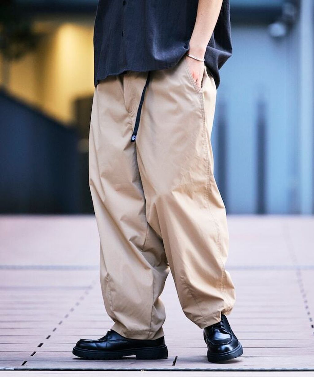 FREAKS STORE Easy Care Fabric 寬版速乾抗UV機能休閒褲_30