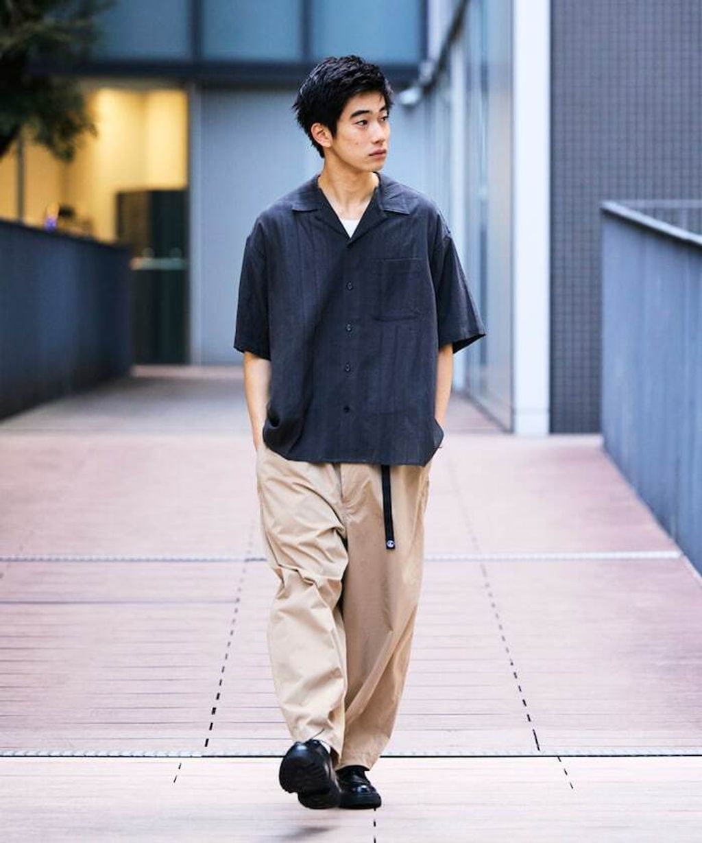 FREAKS STORE Easy Care Fabric 寬版速乾抗UV機能休閒褲_22